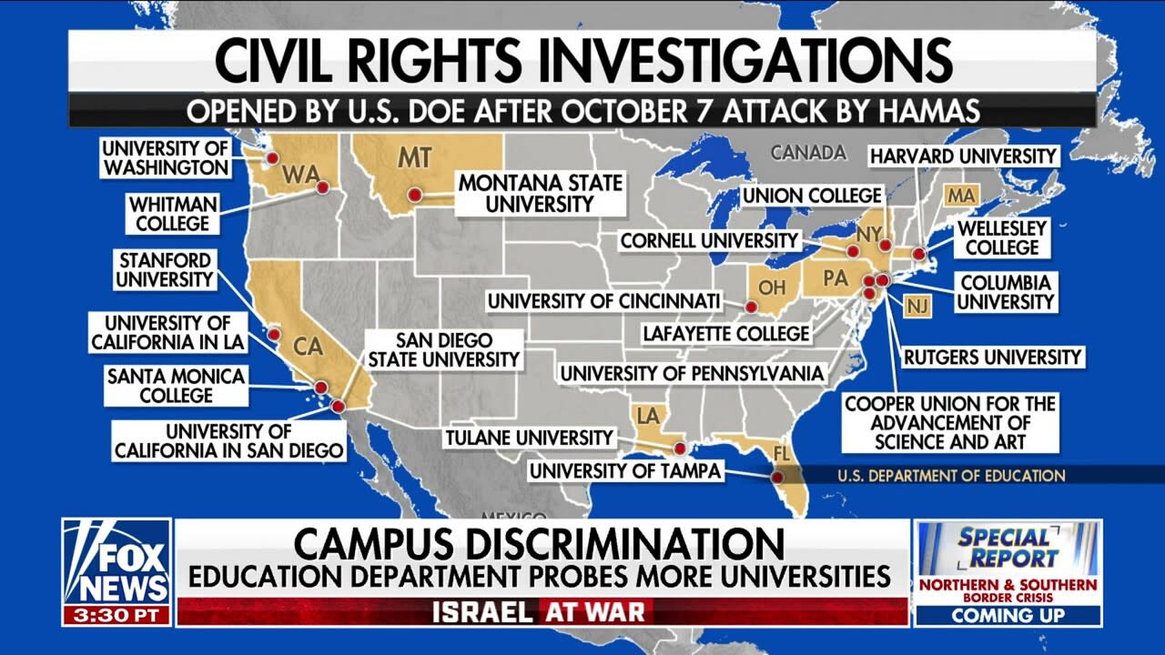 Cornell and Columbia among 7 schools under DoE probe for antisemitism and  Islamophobia