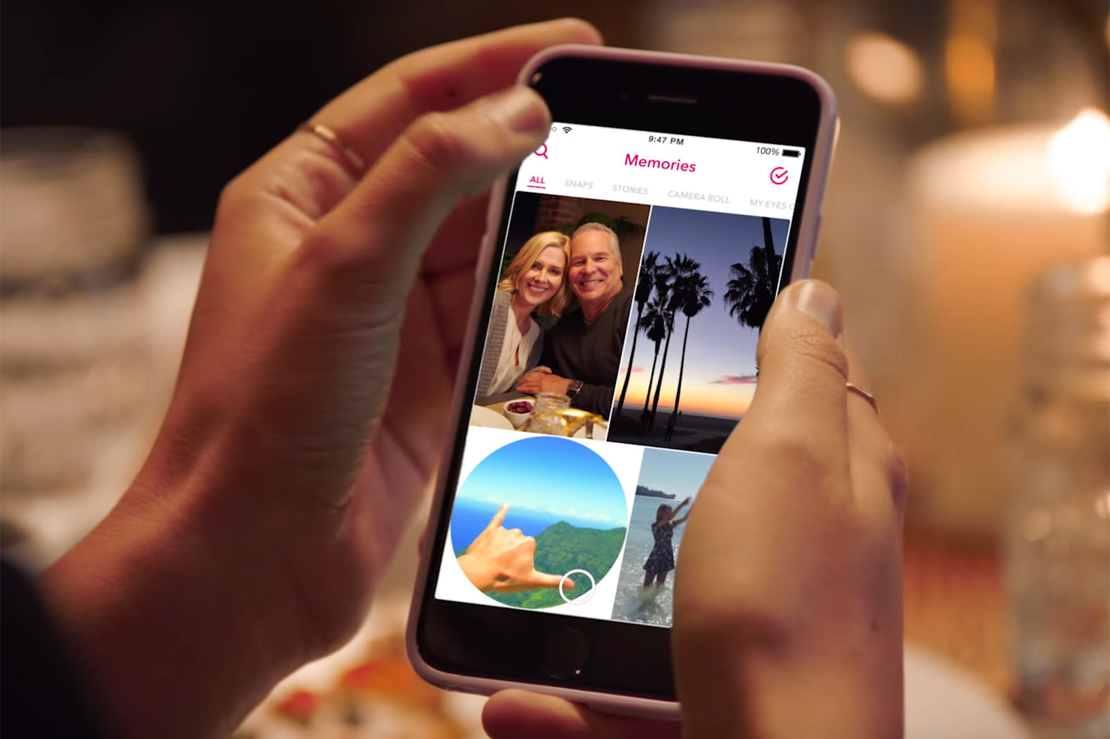 Snapchat Memories Saves Your Favorite Moments Engadget