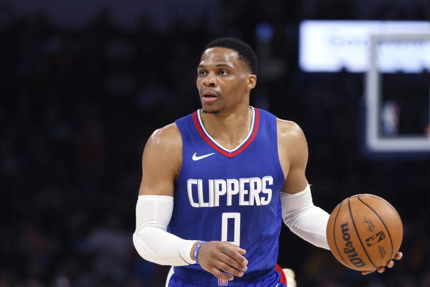 Clippers guard Russell Westbrook has surgery to repair fractured left hand