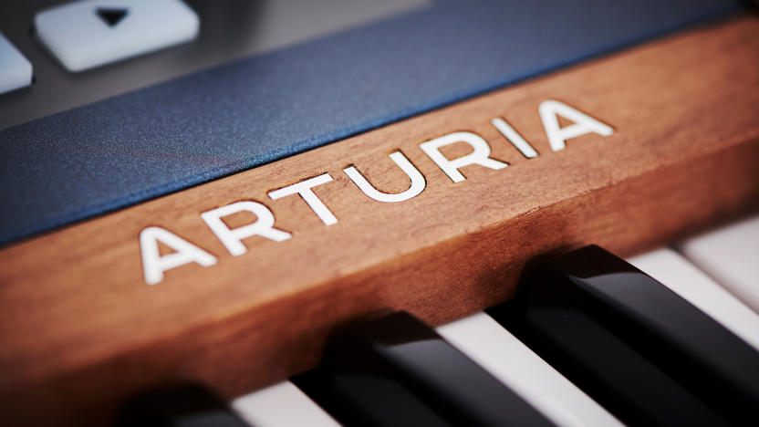 Detail of an Arturia PolyBrute synthesizer, taken on August 17, 2020. (Photo by Olly Curtis/Future Publishing via Getty Images)