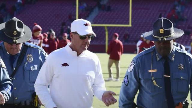 Arkansas fires head coach Chad Morris