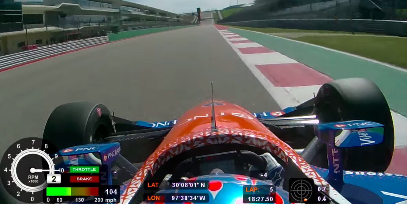 Take a Blisteringly Quick Lap of COTA With IndyCar Champ ...