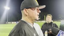 Southern Miss baseball coach Christian Ostrander discusses win versus Ole Miss