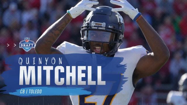 Instant analysis following Eagles selection of Toledo CB Quinyon Mitchell