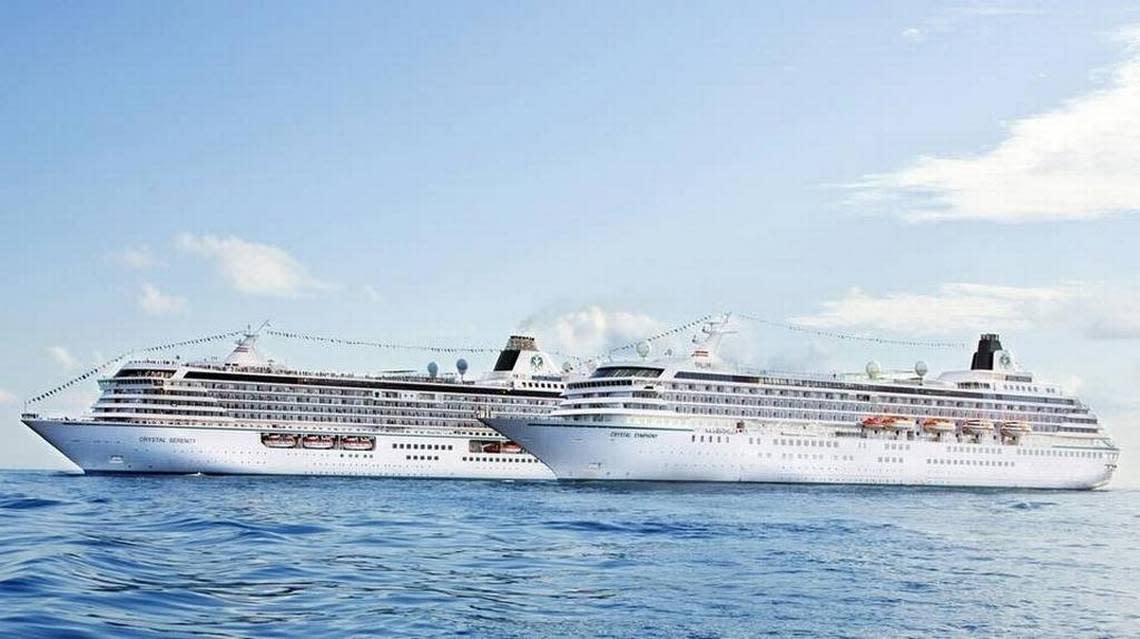 An arrest warrant has been issued for a luxury cruise ship bound for Miami