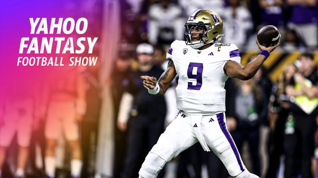 Why Michael Penix Jr. is actually a 'smart' pick for Atlanta | Yahoo Fantasy Football Show