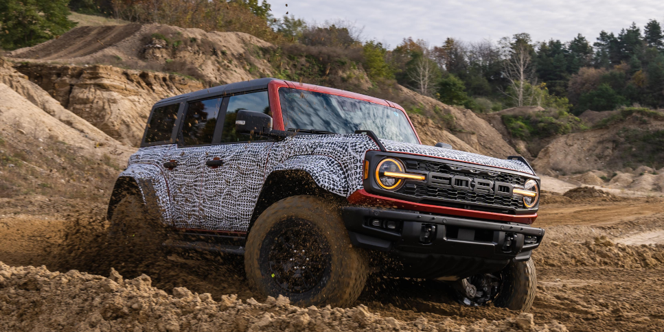 2022 Ford Bronco Raptor Looks Tough In First Official Photos