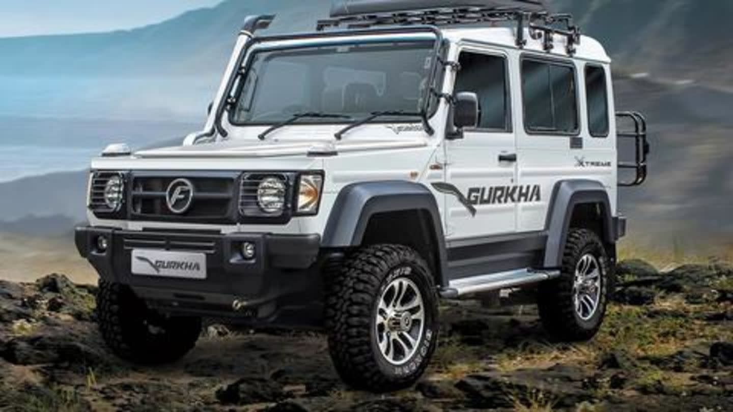 Force Launches Powerful Gurkha Xtreme SUV For Rs 13 Lakh   5283f70521f63be5dda8e7032dc25ac6