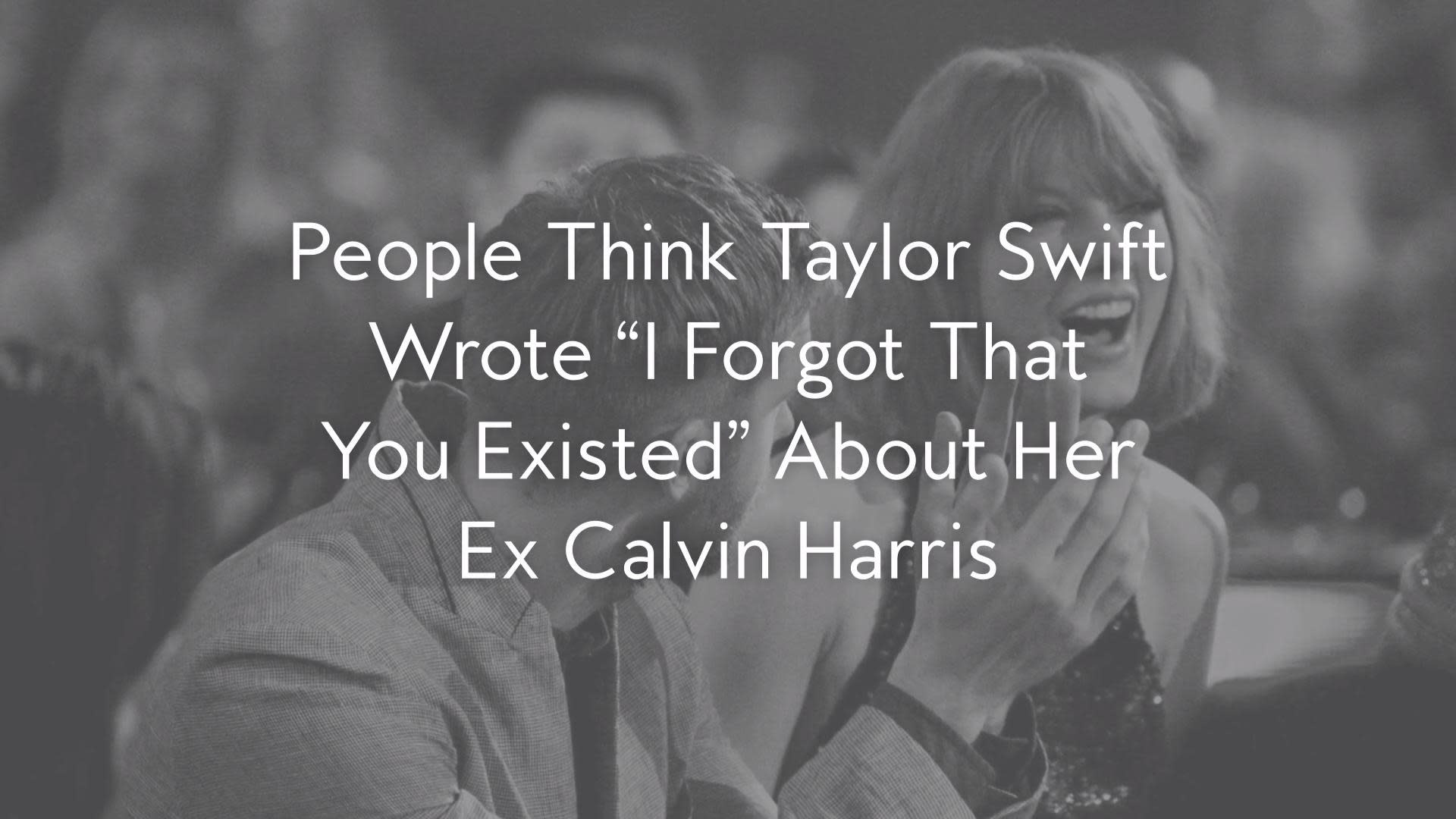 Is 'I Forgot That You Existed' About Kanye West Or Calvin Harris? An  Investigation.