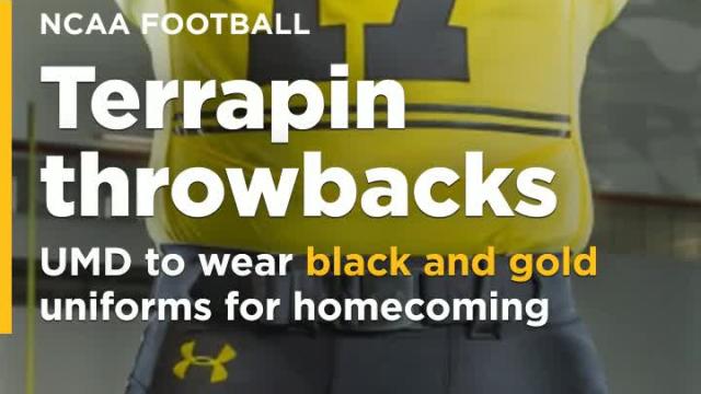 Maryland to wear black and gold throwback uniforms for homecoming (Video)