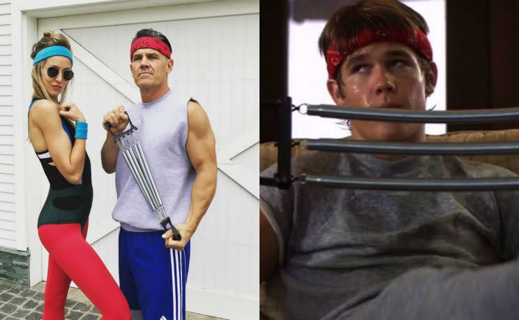 Josh Brolin goes to fancy dress party as himself from The Goonies.