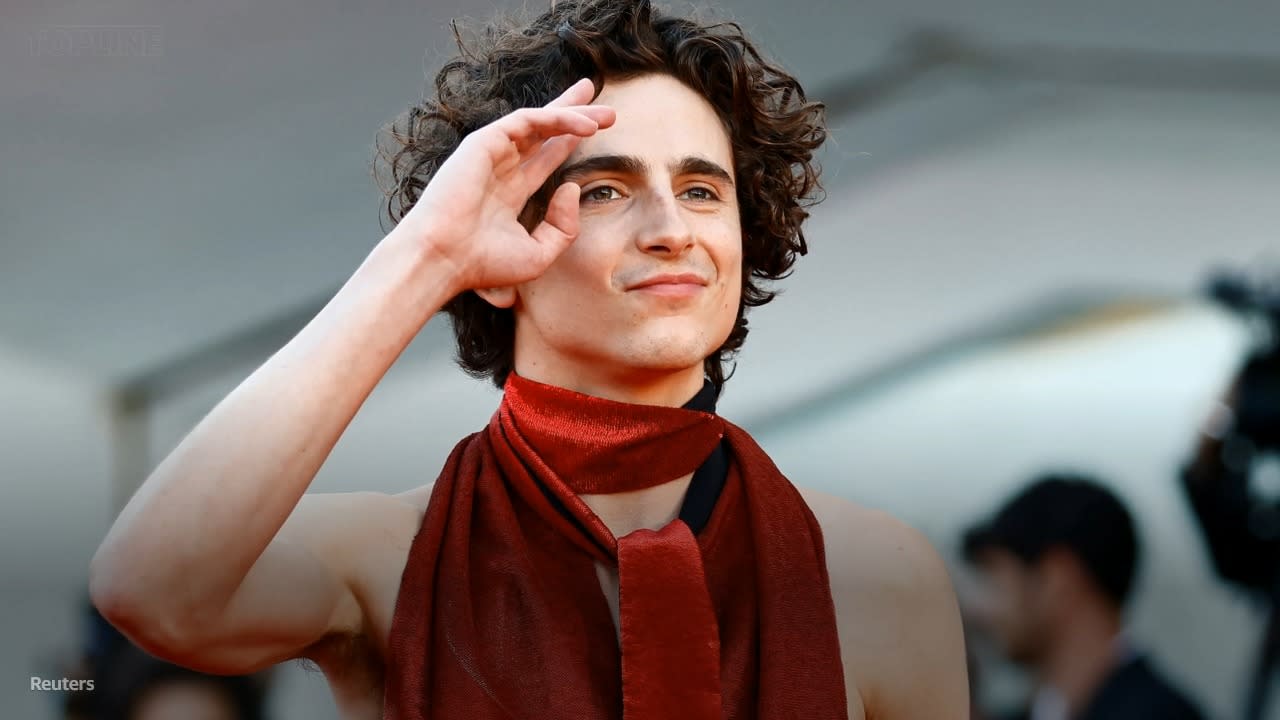 Timothée Chalamet is British Vogue's first solo male cover star