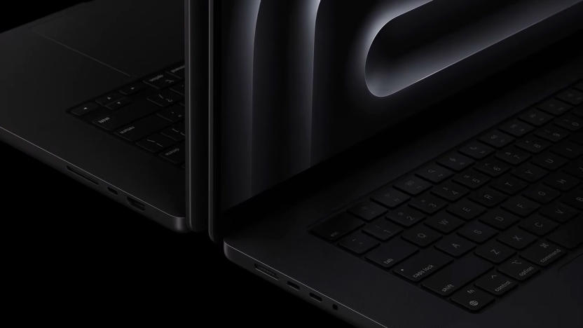 For the new MacBook Pros with M3 Pro and M3 Max chips, there's a new Space Black color options to choose from. 