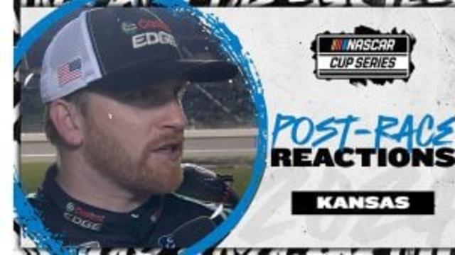 ‘It hurts’: Chris Buescher reacts to getting beat by 0.001 seconds at Kansas