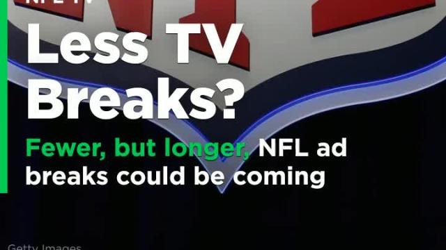 NBC Sports chairman: Fewer, but longer, NFL commercial breaks could be coming