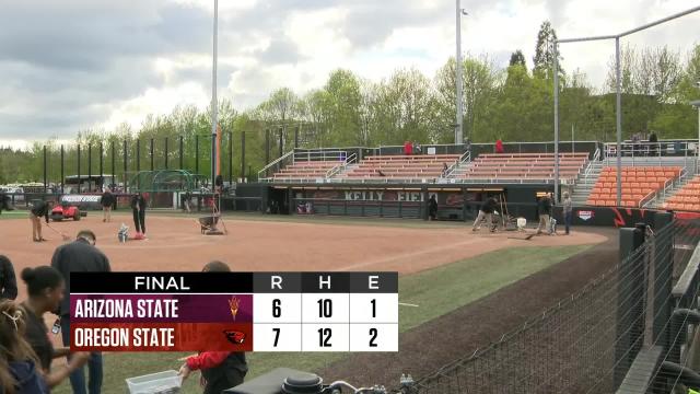 Oregon State outlasts Arizona State in offensive duel to even series