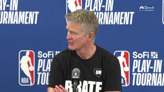 Kerr says Warriors couldn't ‘stay on top forever' after play-in loss to Kings