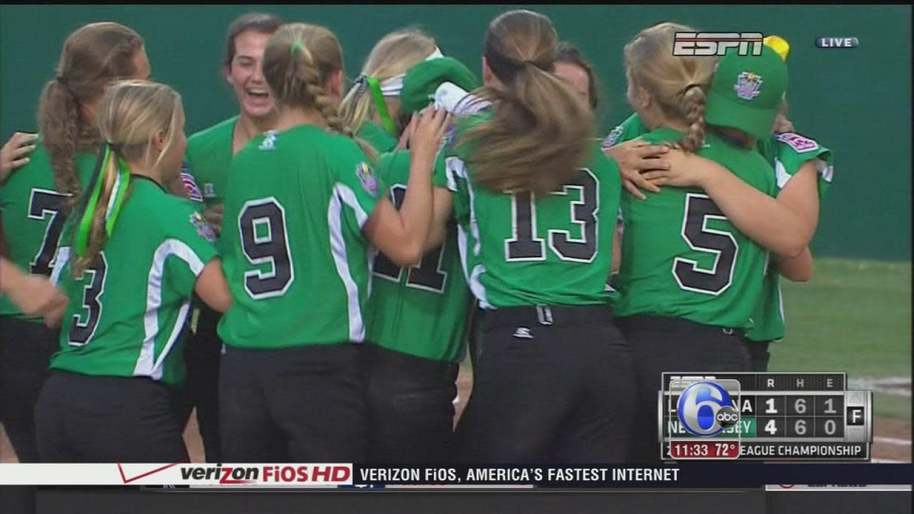 VIDEO NJ team wins Little League Softball World Series