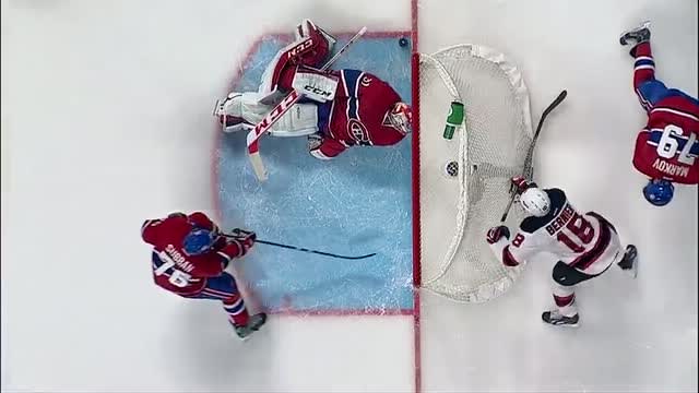 Carey Price and P.K. Subban combine for save