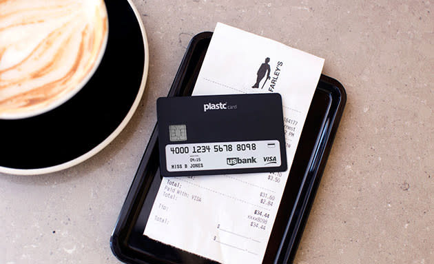 Plastc wants to be the only credit card you'll ever need