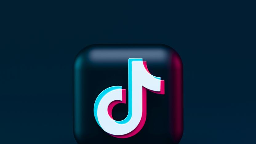 The TikTok logo.