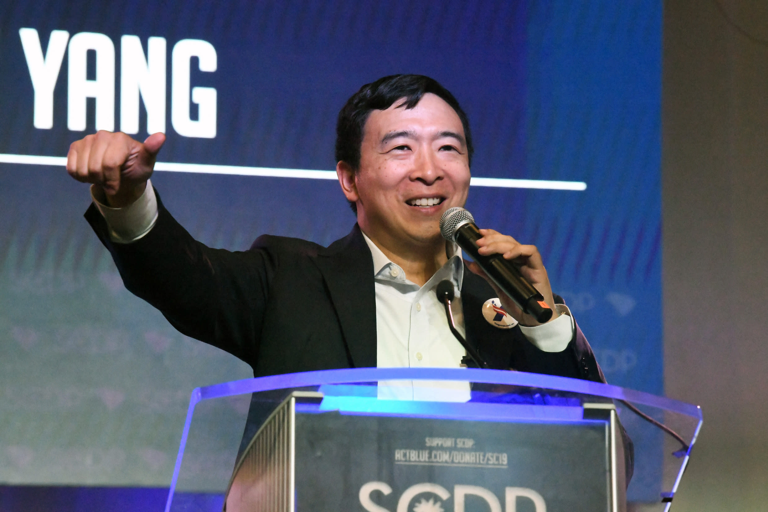 Andrew Yang is among top 3 Democratic presidential candidates — based on new web ...