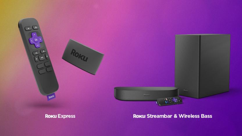 Roku Express and Wireless Bass