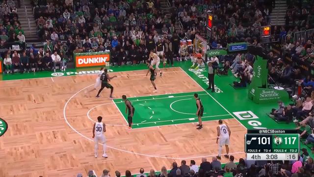 Kelly Olynyk with an and one vs the Boston Celtics