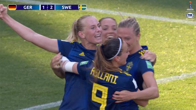 Women’s World Cup - Sweden 2, Germany 1