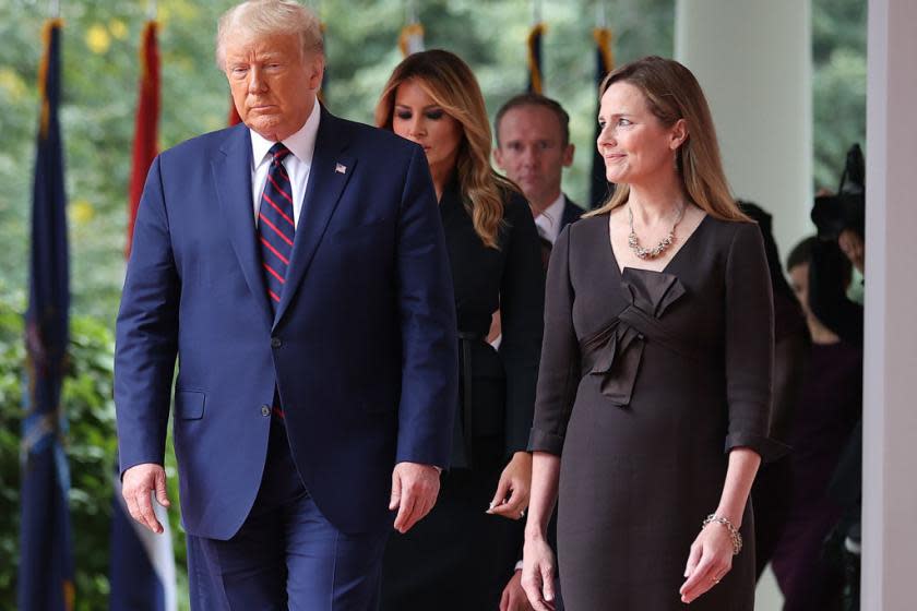 Trump And Mcconnell Are Reportedly Already Discussing Amy Coney Barrett S 7th Circuit Replacement