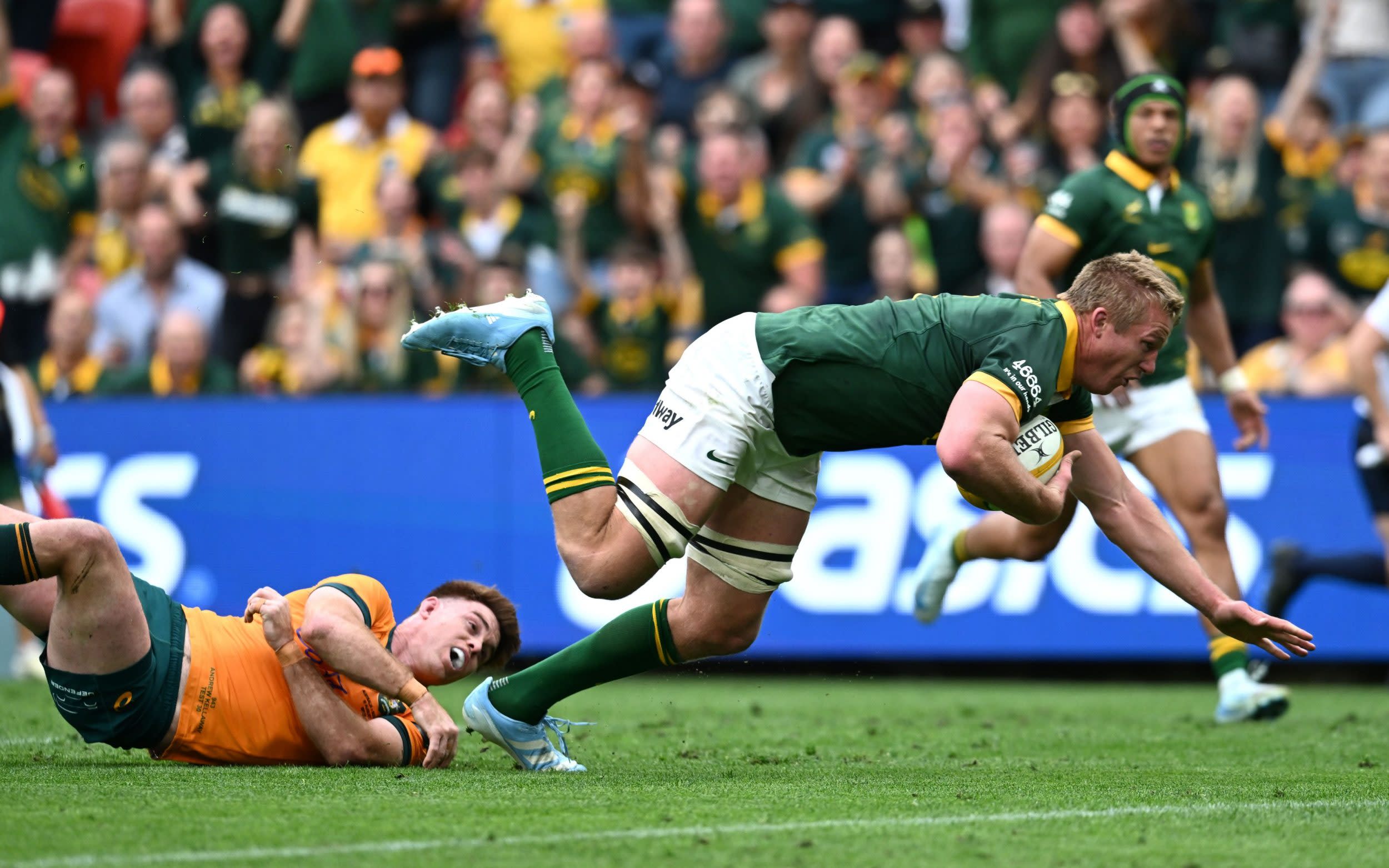 Five-try Springboks thrash Australia to kick off Rugby Championship