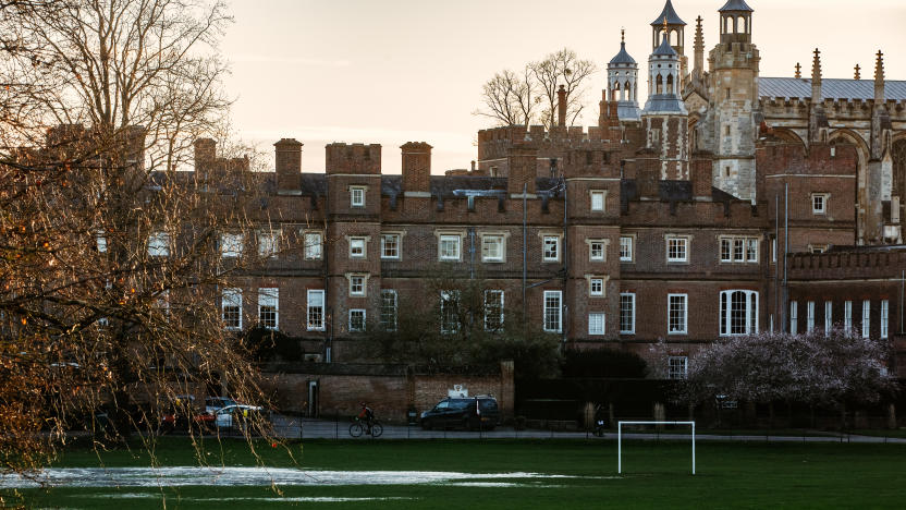Residual floodwater from the River Thames is pictured in the grounds of Eton College on 10th January 2024 in Windsor, United Kingdom. Eton College was forced to ask pupils to study from home after heavy rainfall during Storm Henk flooded sewers in Eton managed by Thames Water. (photo by Mark Kerrison/In Pictures via Getty Images)