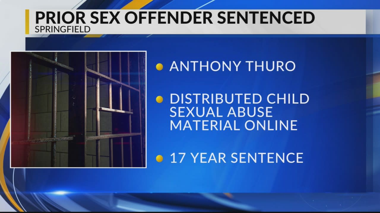 Springfield sex offender to serve 17 years for child pornography