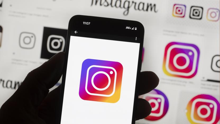 File - The Instagram logo is seen on a cell phone in Boston, USA, Oct. 14, 2022. Users of Meta's Facebook, Instagram, Threads and Messenger platforms are experiencing login issues in what appears to be a widespread outage. (AP Photo/Michael Dwyer, File)