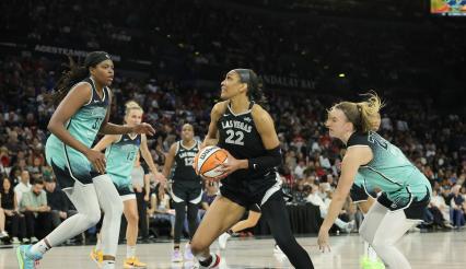 WNBA playoffs: The real Aces finally show up to make a statement — and make it a series