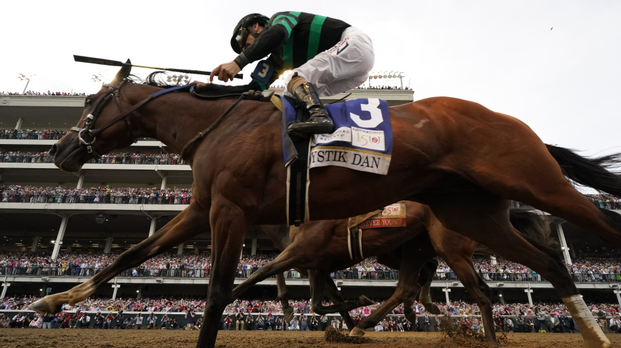 Associated Press - Mystik Dan, the horse who won the Kentucky Derby by a nose in the race’s closest finish in more than a half-century, is heading to the Preakness next weekend after all, keeping