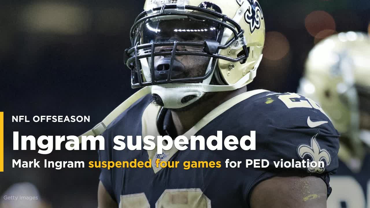 Mark Ingram suspension: What does 4-game punishment mean for