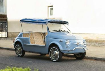 超級可愛！滿滿的鄉村復古風！1972 Fiat 500 Jolly！