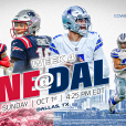 TV coverage maps, how to stream Cowboys-Pats, plus 10 top prop bets