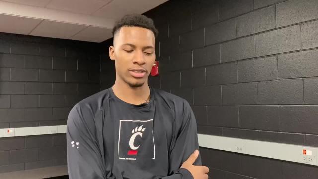 WATCH: Cincinnati's Landers Nolley II is cool on court with 'Cats