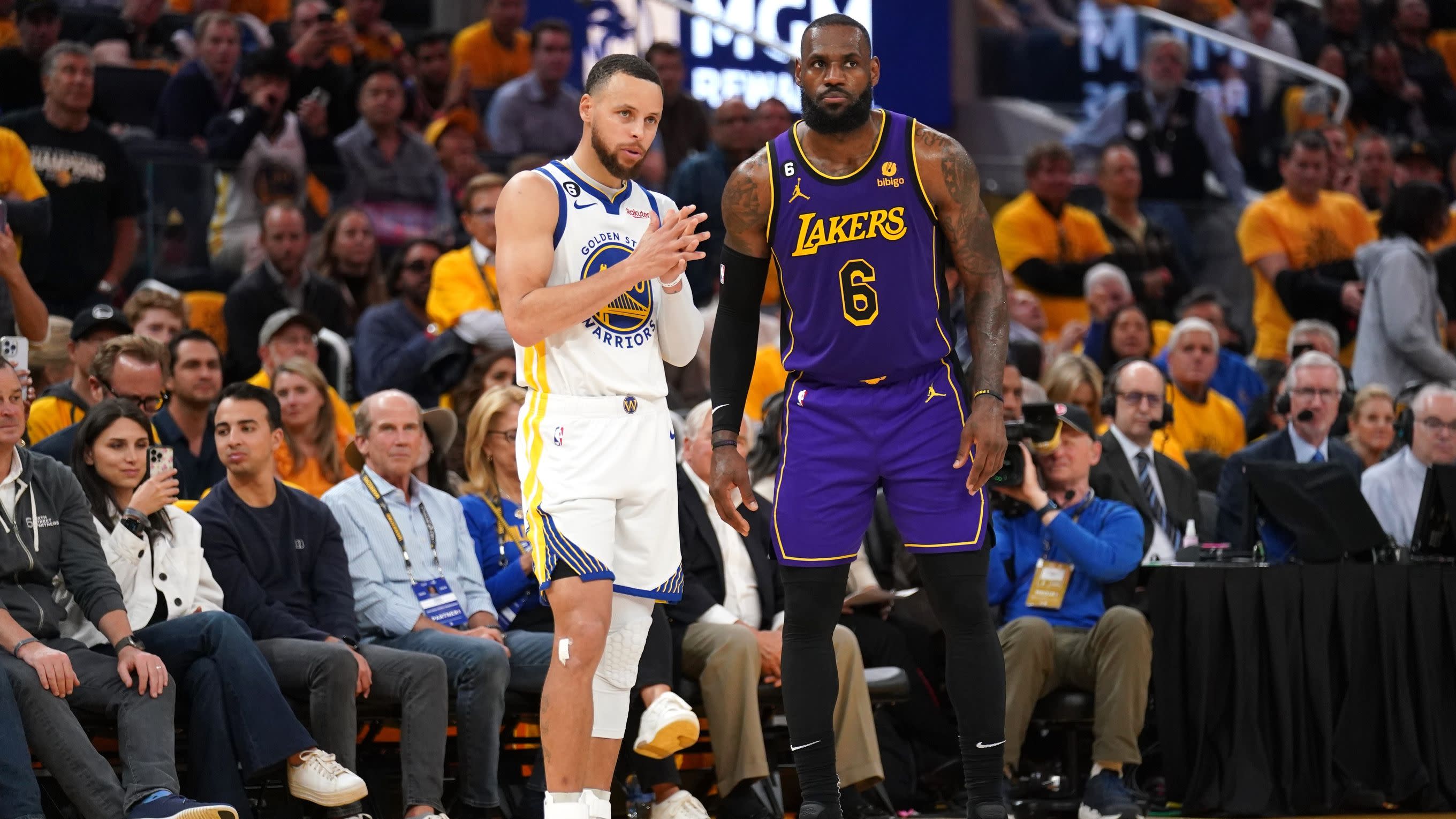 Skip believes Dubs-Lakers play-in game would be greatest matchup ever