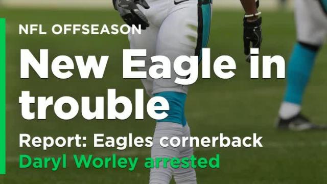 Report: Eagles cornerback Daryl Worley arrested in Philadelphia