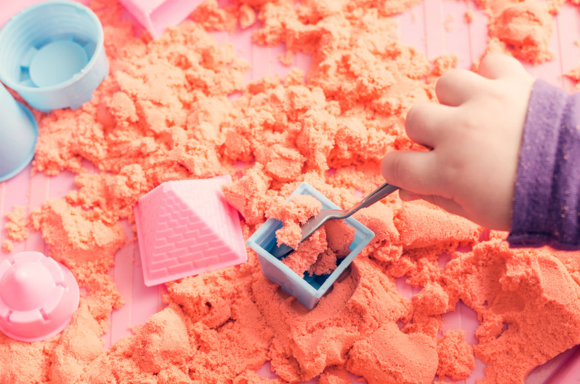 kinetic sand gem sand