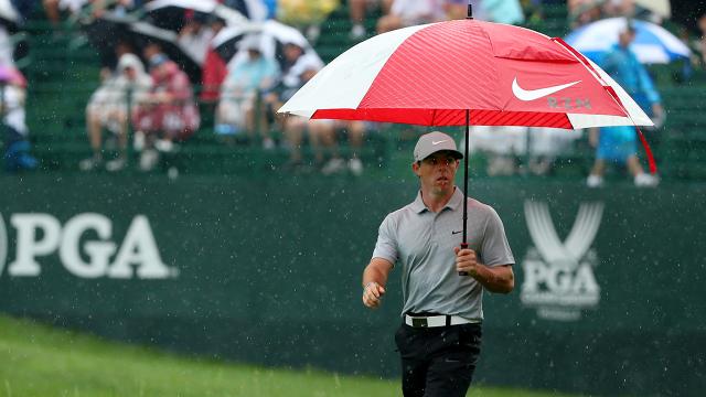 PGA Championship - It’s Rory’s rain-soaked world