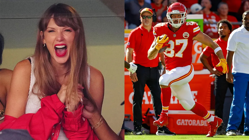 Taylor Swift in Spotlight During NBC Coverage of Chiefs-Jets NFL Game – The  Hollywood Reporter