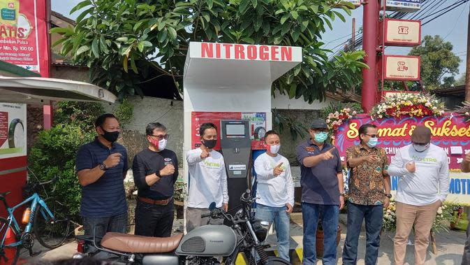 Lebih Mudah dan Canggih  Pengisian Ban  dengan Nitrogen 