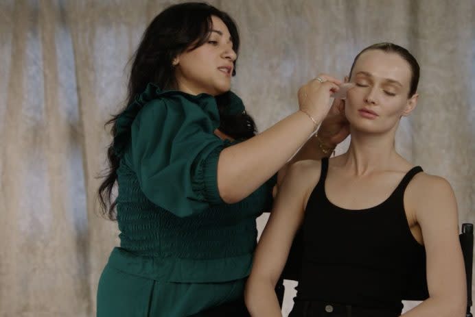 Celebrity makeup artist Kirin Bhatty shows us how to perfectly prep your skin