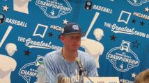 UNC baseball's Scott Forbes, Parks Harber discuss loss vs LSU in NCAA Tournament