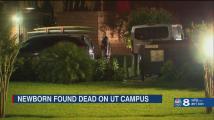 Mother of dead baby found in University of Tampa garbage bin located, police say