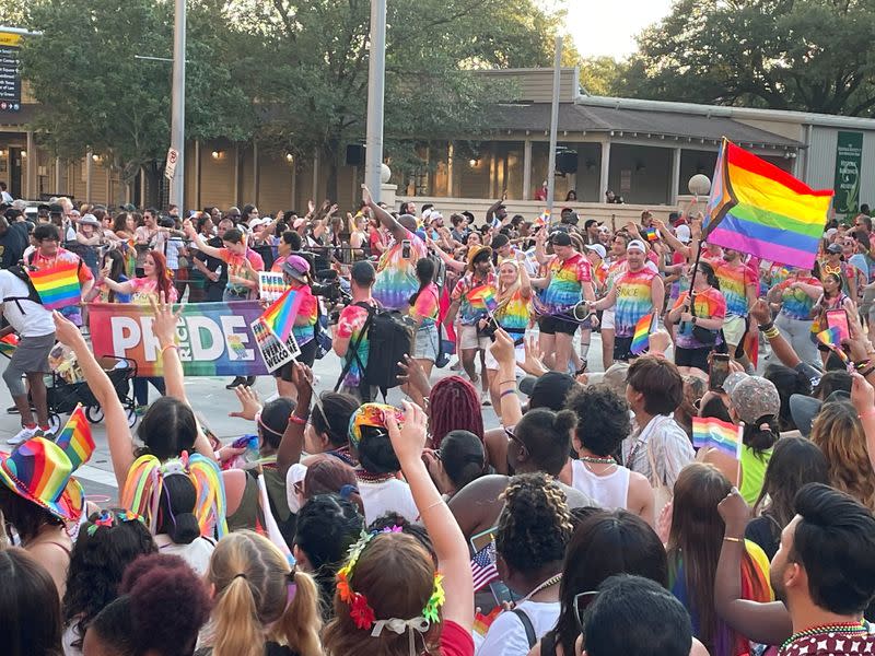 At U.S. Pride parades, revelry turns to resistance after Roe reversal